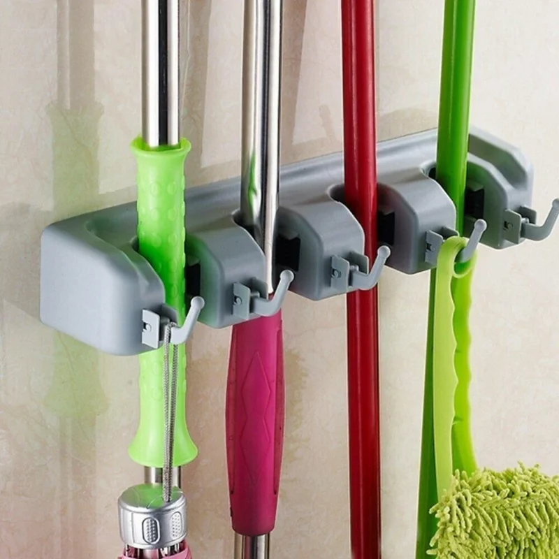 Mop & Broom Organizer