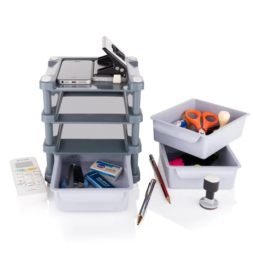 2 Multipurpose 3 Layer Drawer